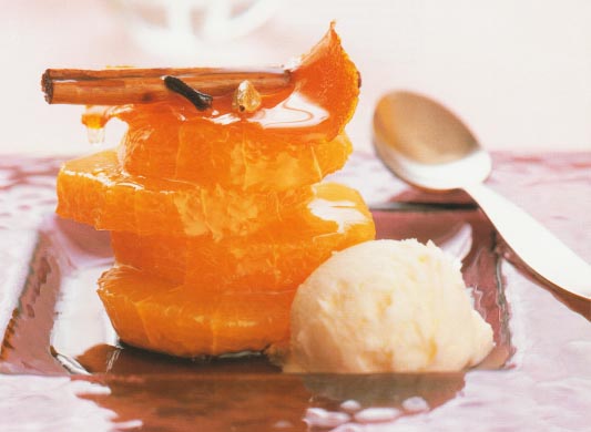Salade d'orange à la canelle