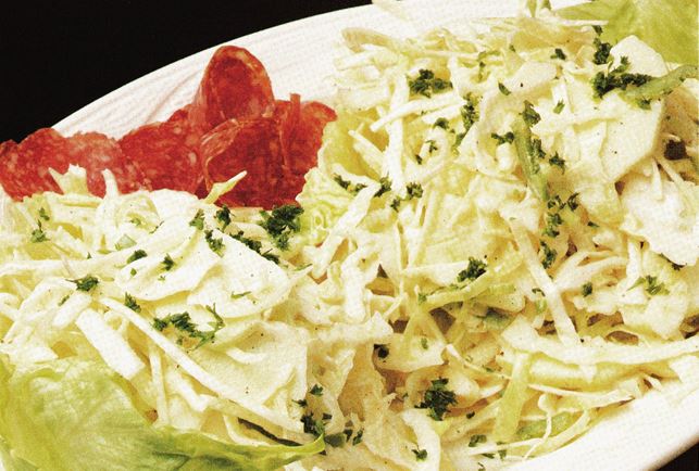 Salade de chou verte